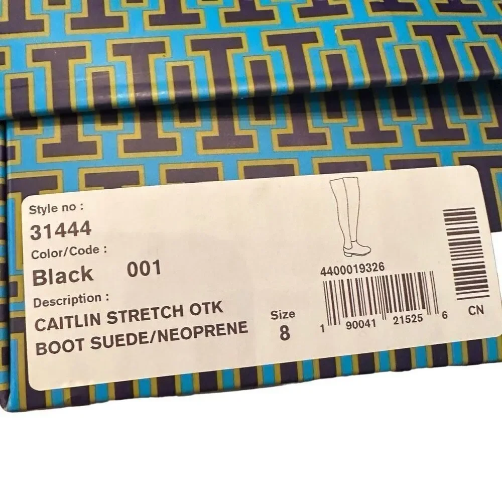 Tory Burch Caitlin stretch over the knee boots- size 8